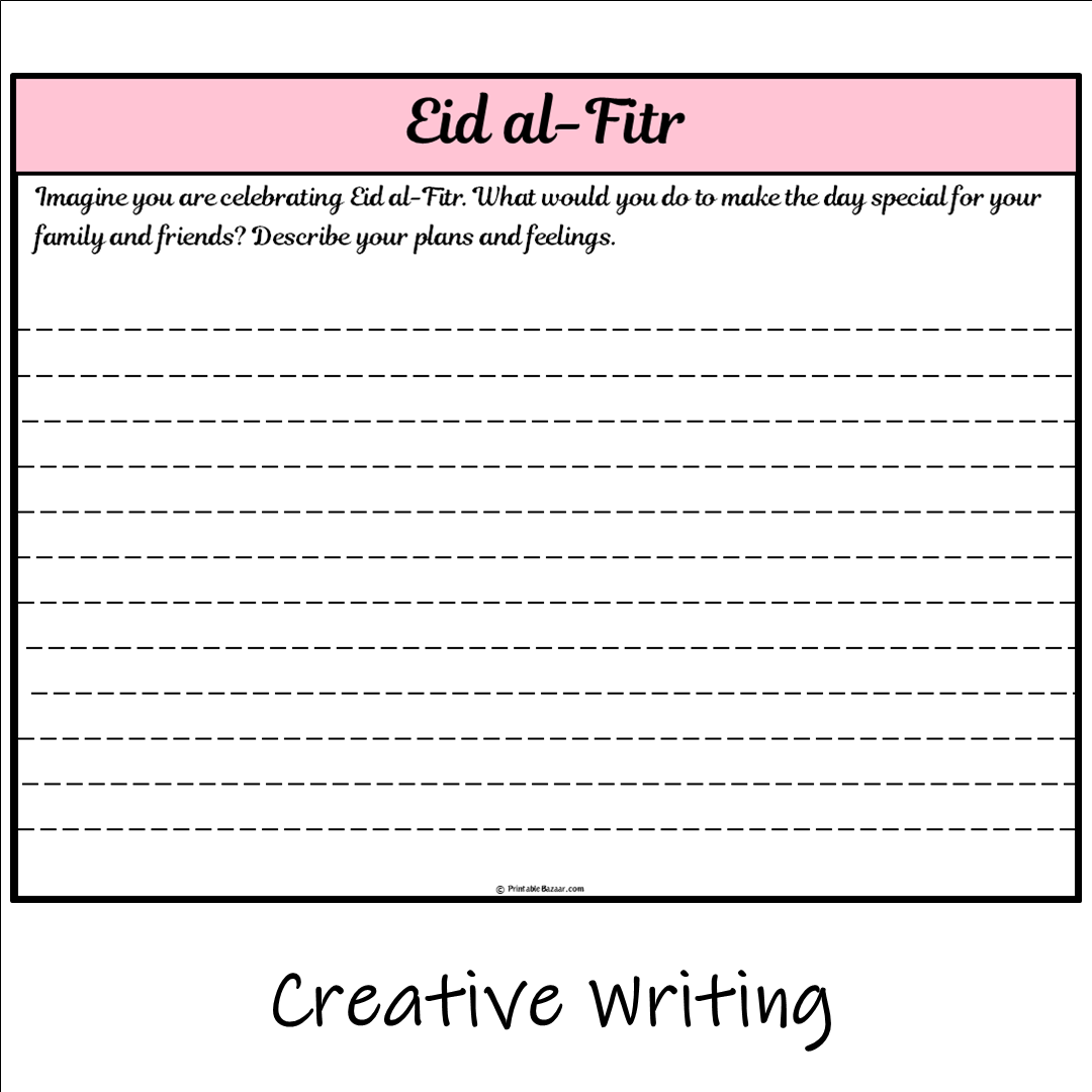 Eid al-Fitr | Main Idea and Supporting Details Reading Passage and Questions