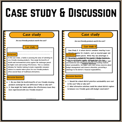 Are eco-friendly products worth the cost? | Debate Case Study Worksheet