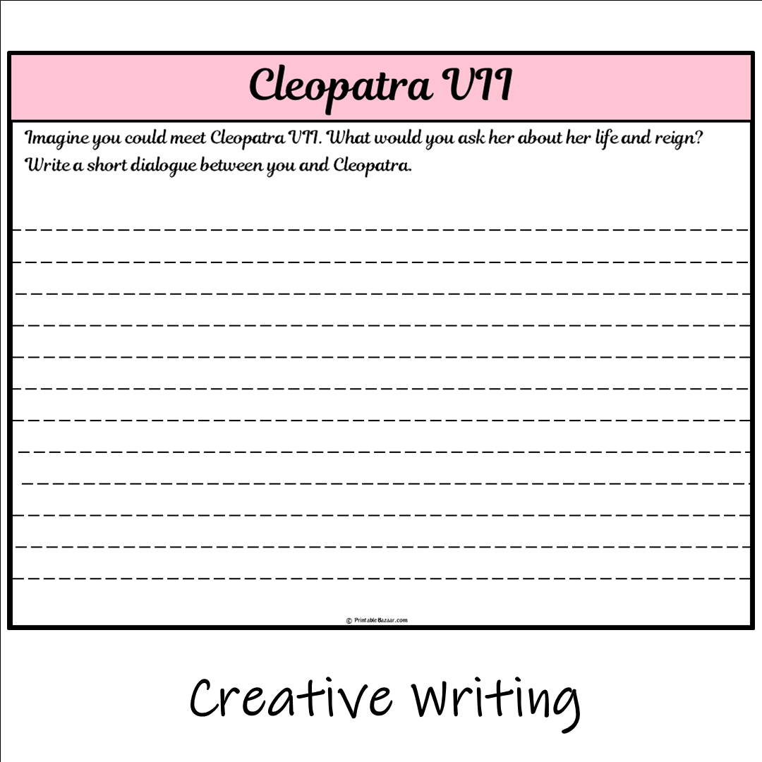 Cleopatra VII | Main Idea and Supporting Details Reading Passage and Questions