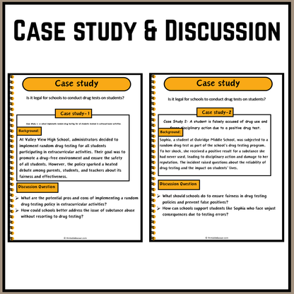Is it legal for schools to conduct drug tests on students? | Debate Case Study Worksheet