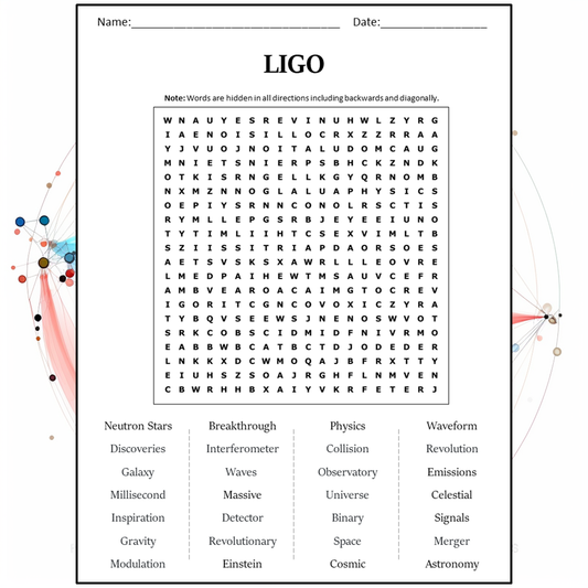 Ligo Word Search Puzzle Worksheet Activity PDF